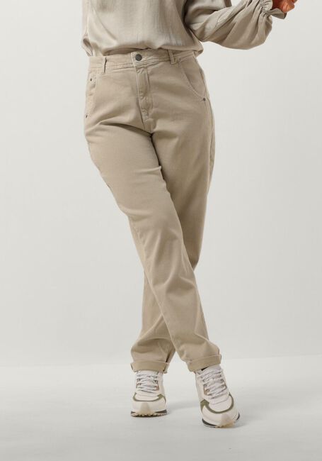 SUMMUM Barrel jeans BARREL FIT PANTS VINTAGE COMF STRETCH TWILL Crème - large