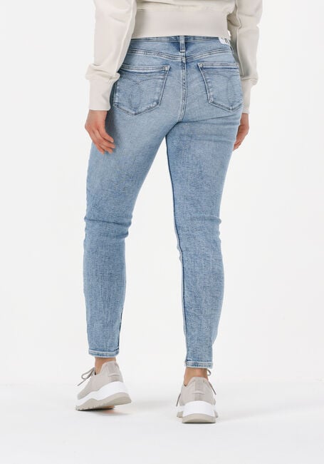 CALVIN KLEIN Skinny jeans MID RISE SKINNY ANKLE Bleu clair - large
