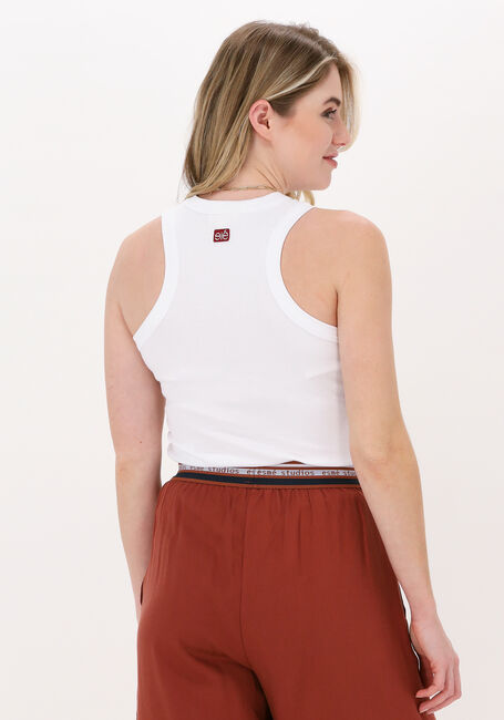 Witte ESMÉ STUDIOS Top BLOSSOM RACERBACK RIB TANK - large