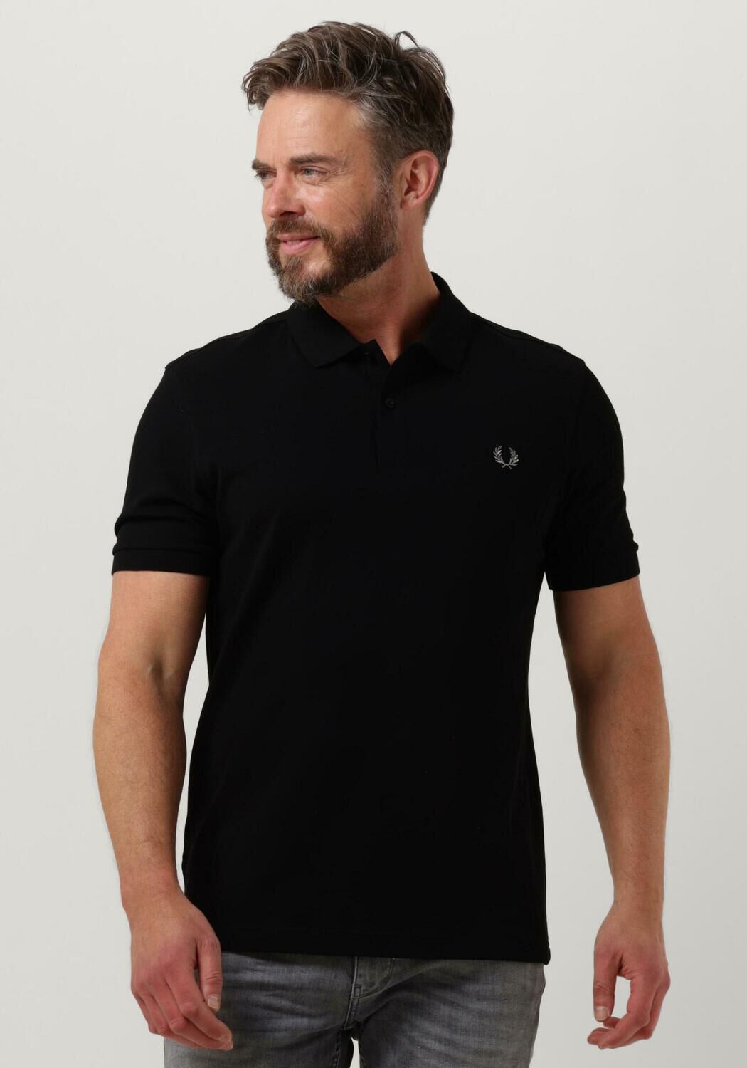 Fred perry discount polo zwart