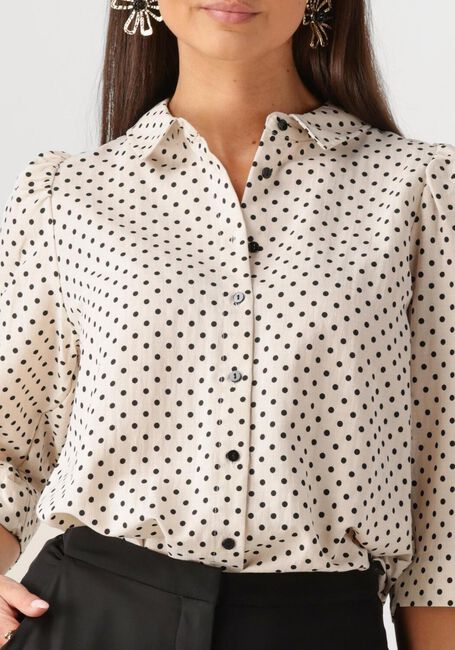 LOLLYS LAUNDRY BONOLL SHIRT SS Blouses Crème - large