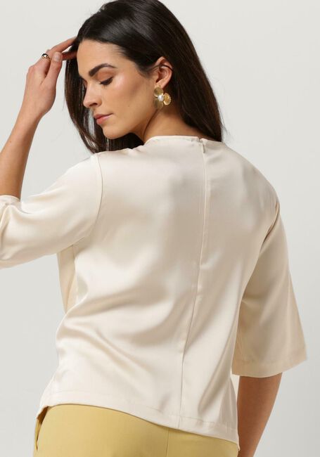 GESTUZ Haut HARPER KNOT BLOUSE Écru - large