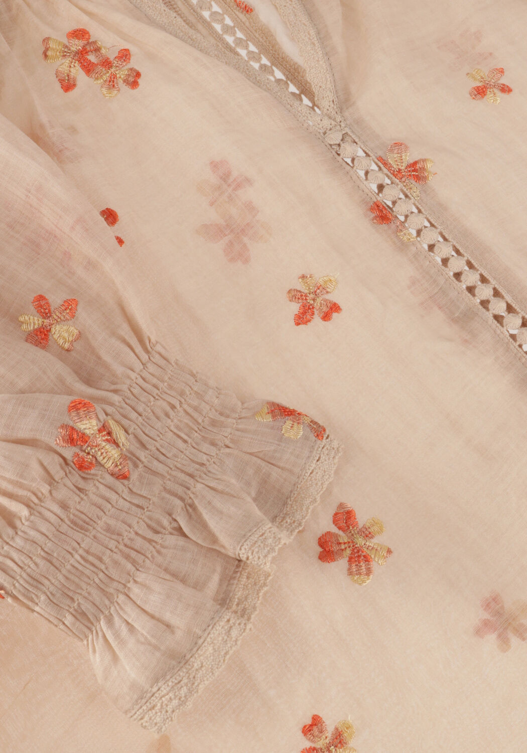 Zand NUKUS Top CAROLINA TOP EMBROIDERY - large