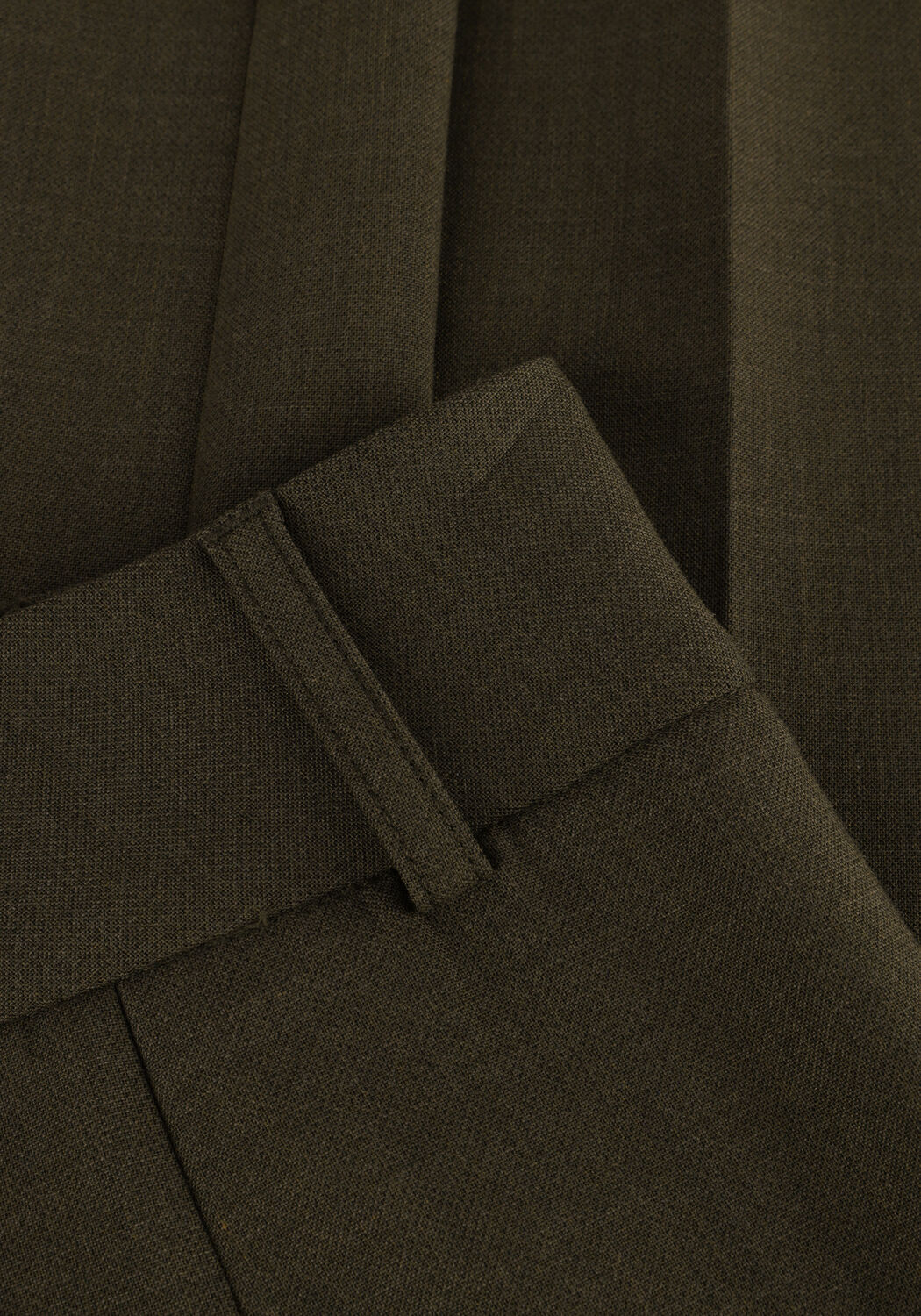 SELECTED WOMEN Pantalon SLFRITA MW WIDE PANT en vert - large