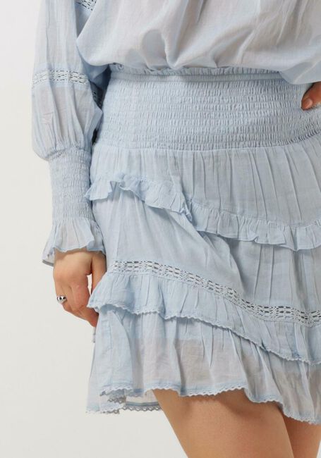 NOTRE-V Mini-jupe VOILE SKIRT Bleu clair - large