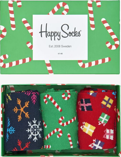 HAPPY SOCKS Chaussettes XBDO09 en multicolore - large