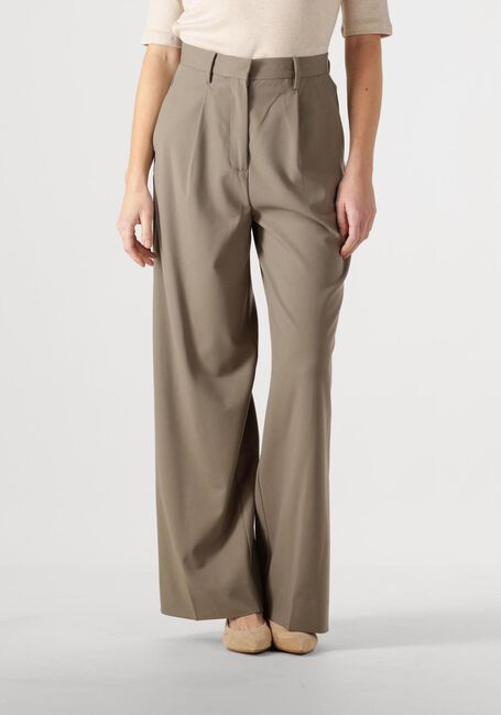 SECOND FEMALE Pantalon CARLANE TROUSERS en taupe - large
