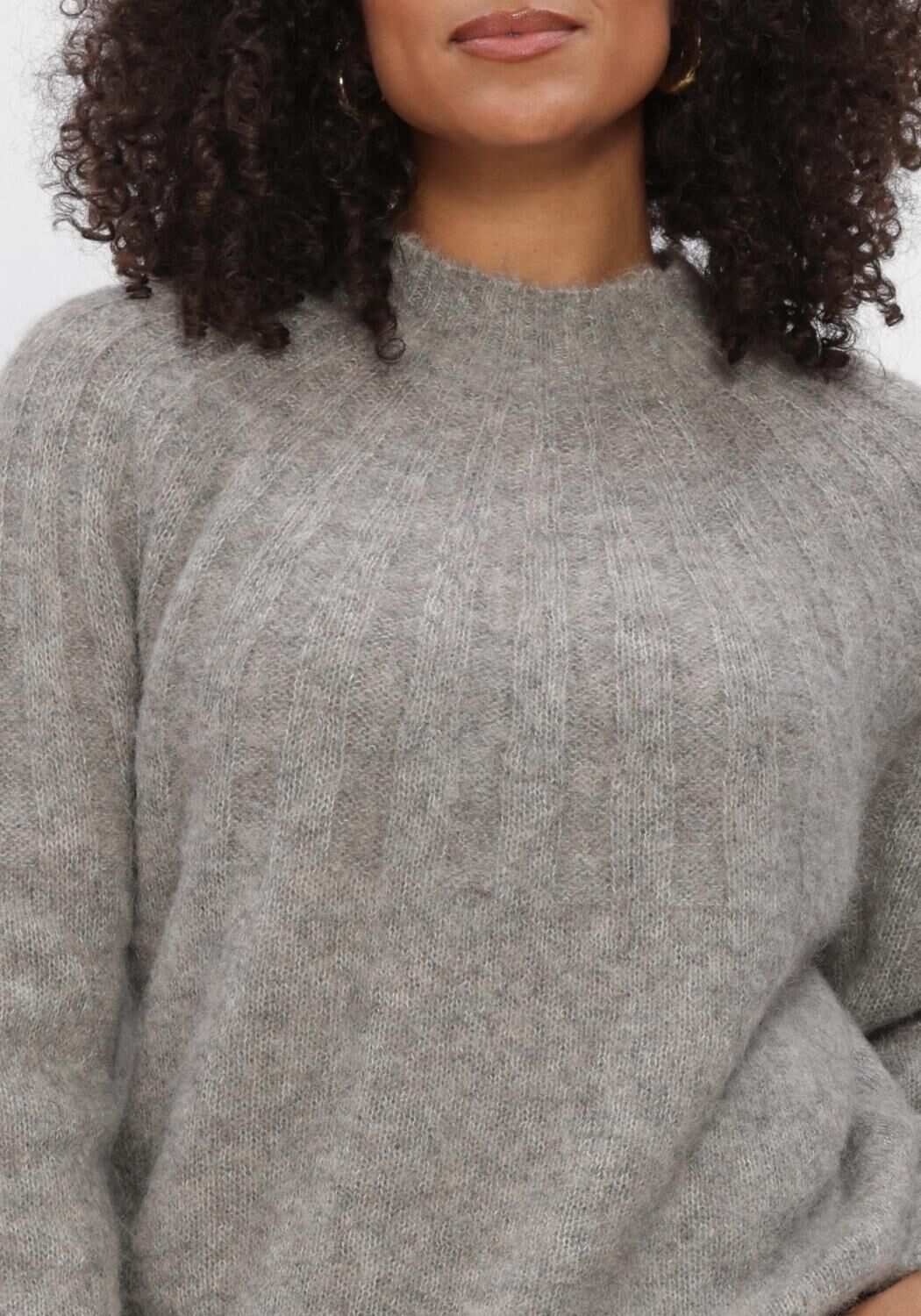 BY-BAR Pull ZOE PULLOVER Gris clair - large