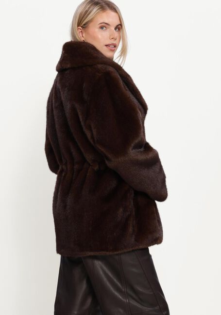Bruine IBANA Faux fur jas CYREN - large