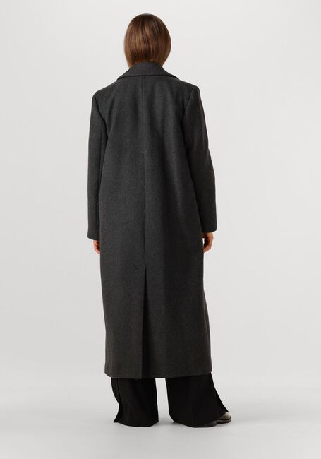 Donkergrijze INWEAR Mantel YUNAH IW LONG COAT - large