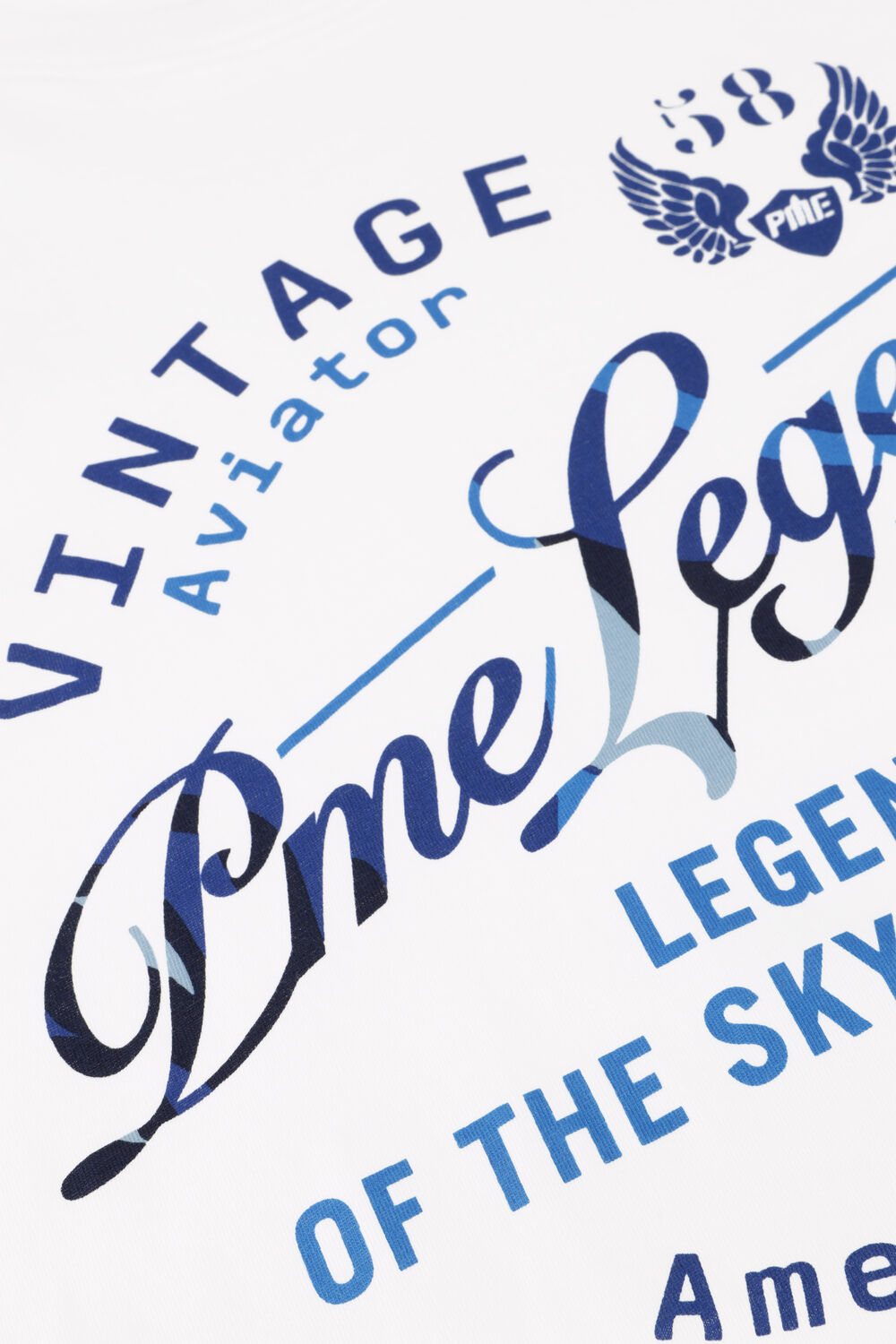 Witte PME LEGEND T-shirt SINGLE JERSEY PACKAGE - large