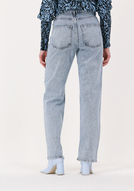 GESTUZ Straight leg jeans TANERGZ HW 90'S STRAIGHT SLIT JEANS en bleu - large