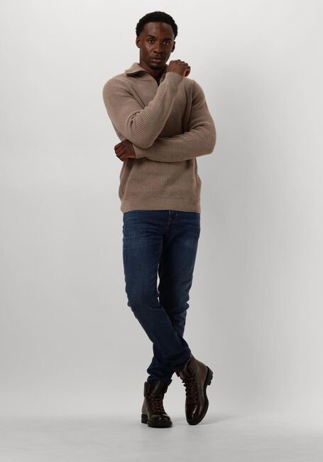 SAINT STEVE Pull KEN en taupe - large