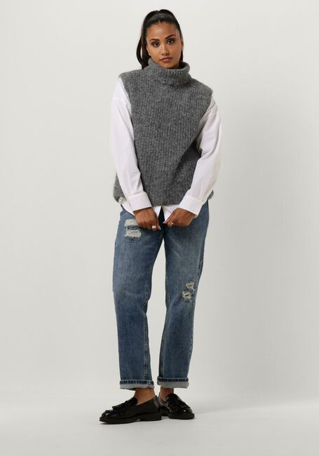 Grijze MY ESSENTIAL WARDROBE Spencer MEENAMW KNIT VEST - large