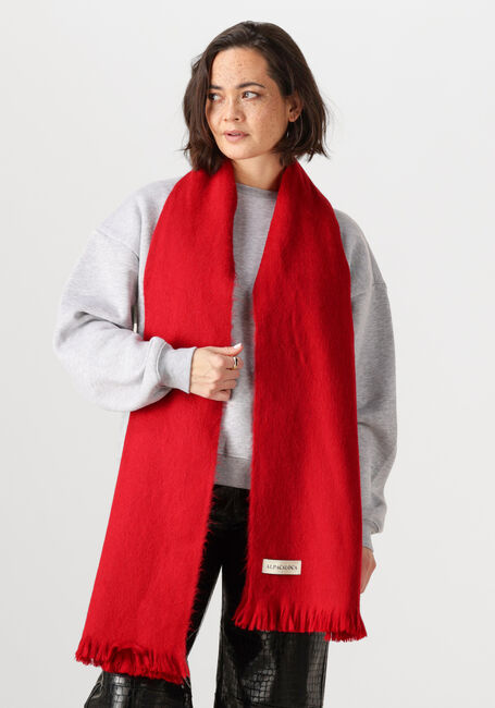ALPACA LOCA 601 SCARF Foulard en rouge - large