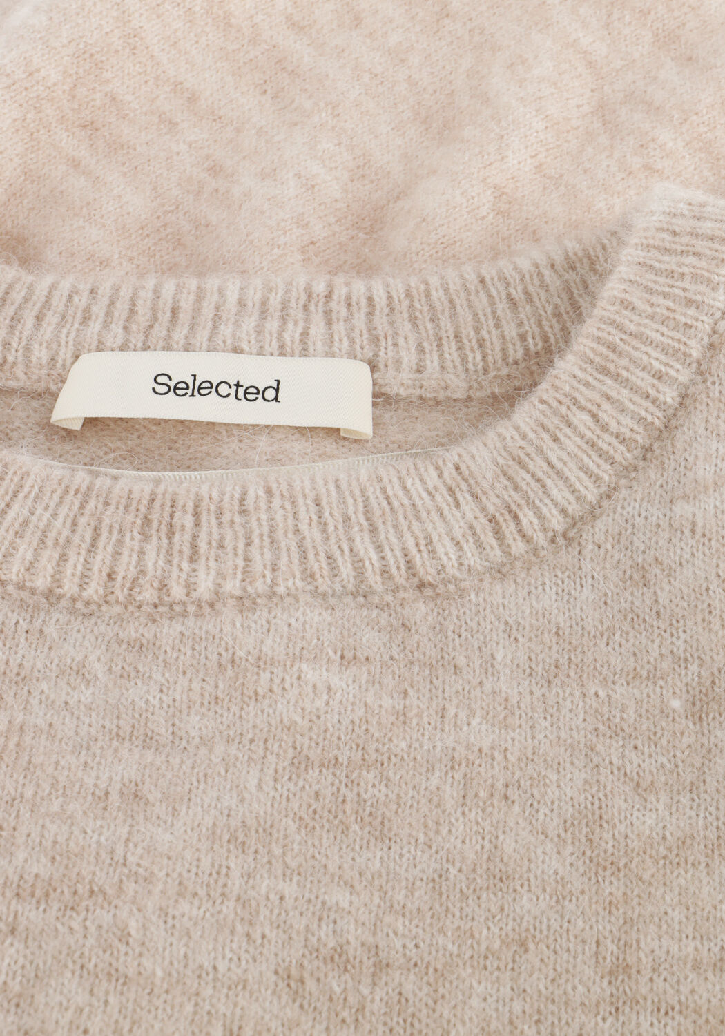 SELECTED WOMEN Pull SLFLULU SL KNIT VEST &Eacute;cru - large