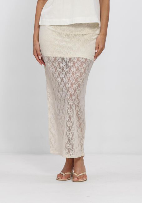 Y.A.S. Jupe maxi YASKARINAHW LONG LACE SKIRT KA en rouge - large