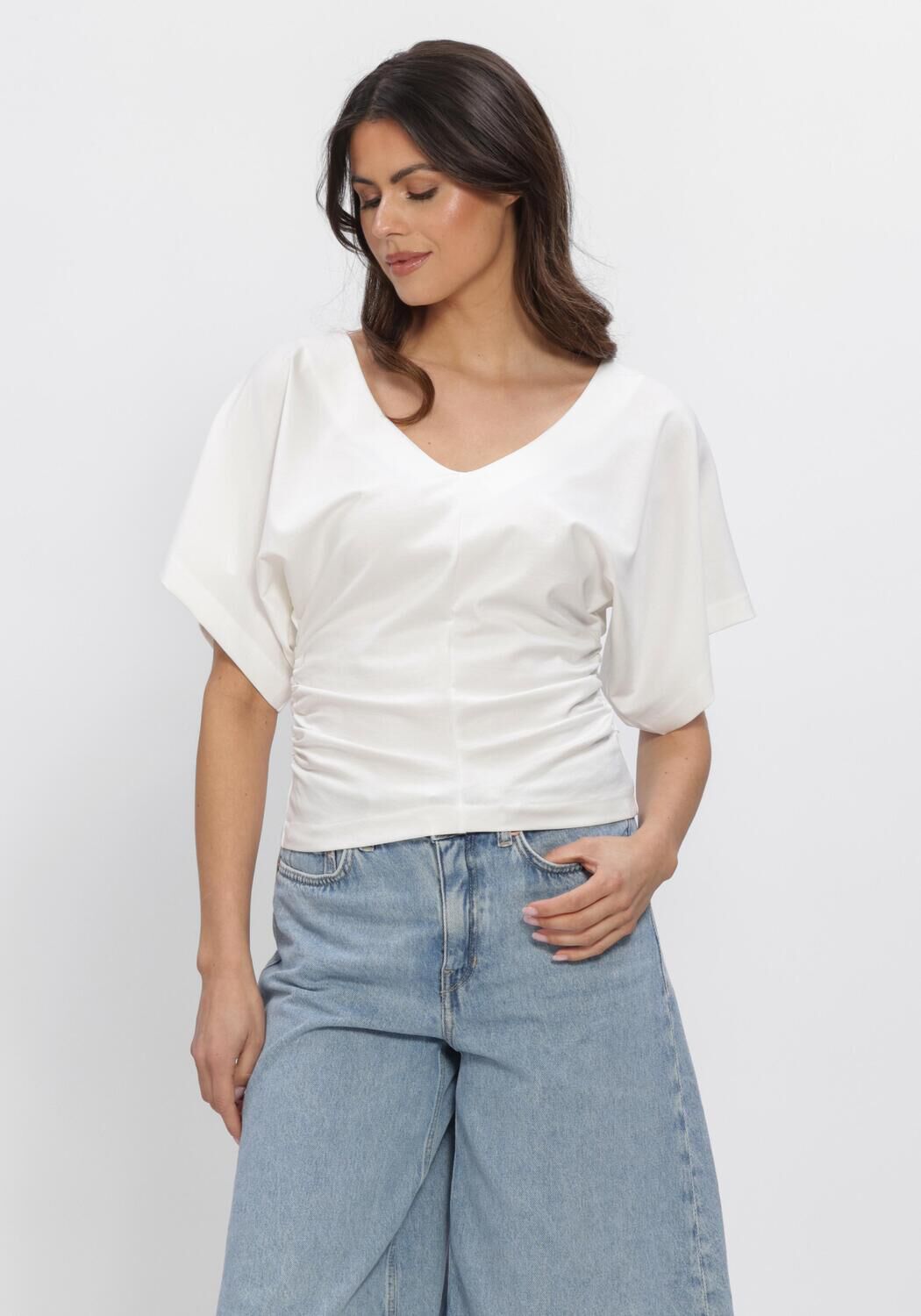 DRYKORN PAMARA Hauts & T-shirts &Eacute;cru - large