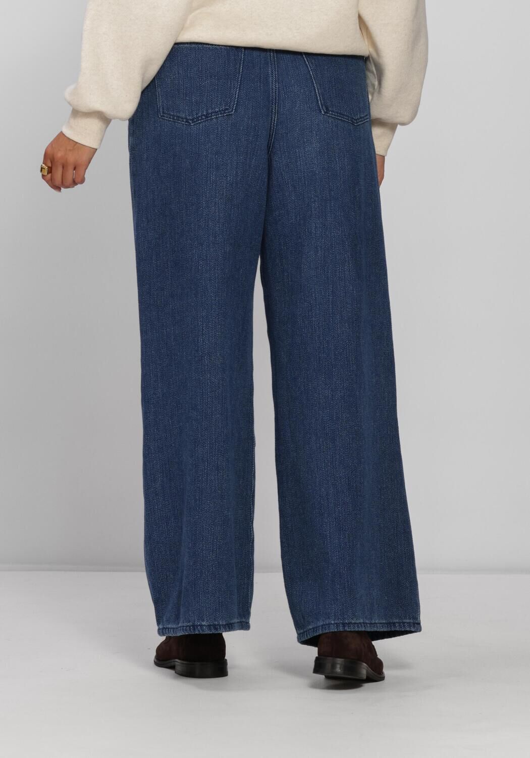 Blauwe BY-BAR Wide jeans LUX JEANS - large