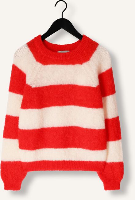 Rode BY-BAR Trui SIAN STRIPE PULLOVER Rode BY-BAR Trui SIAN STRIPE PULLOVER - large