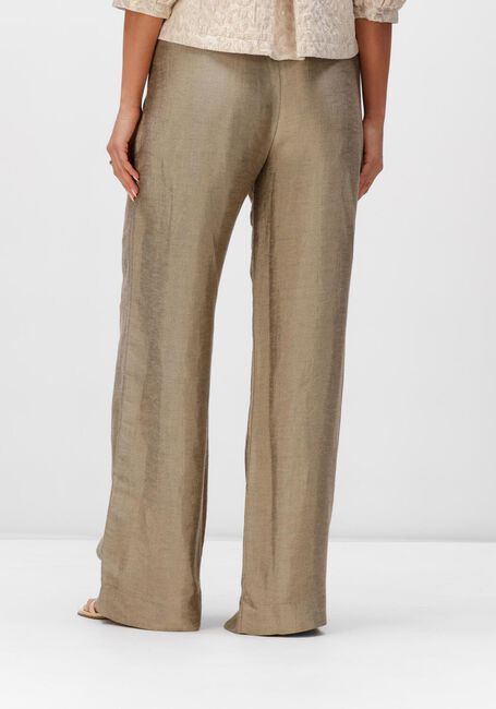 BY-BAR Pantalon large BENJI GLOSS PANT Kaki - large