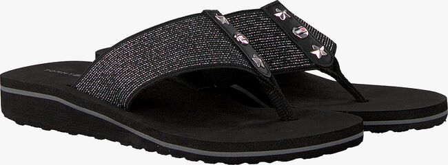Black TOMMY HILFIGER shoe ELEVATED METALLIC BEACH SANDAL  - large