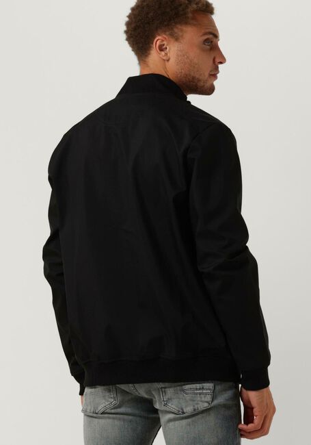 LYLE & SCOTT Jack ZIP THROUGH FUNNEL NECK SOFT S en noir - large