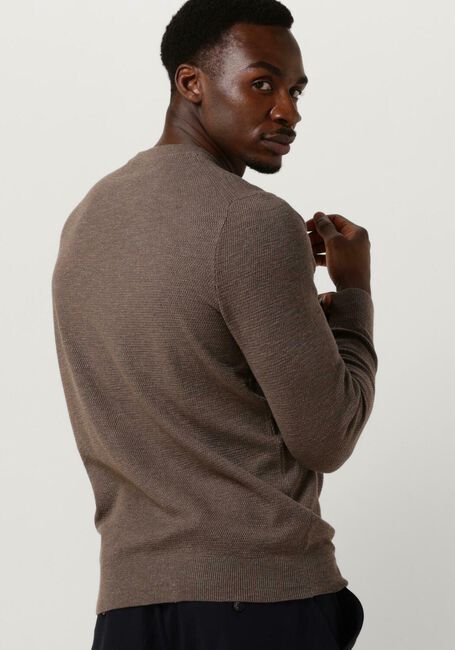 Bruine PROFUOMO Trui PULLOVER CREW NECK - large
