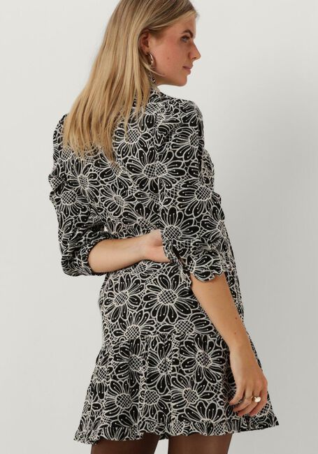 MINUS Mini robe MAILA V-NECK KNEE LENGHT EMBROIDERY DRESS en noir - large