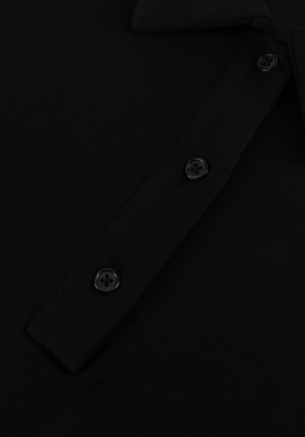 Zwarte MY ESSENTIAL WARDROBE Polo MWHELLE POLO TEE - large