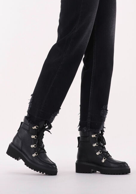 NUBIKK Bottines à lacets FAE PRIME en noir - large