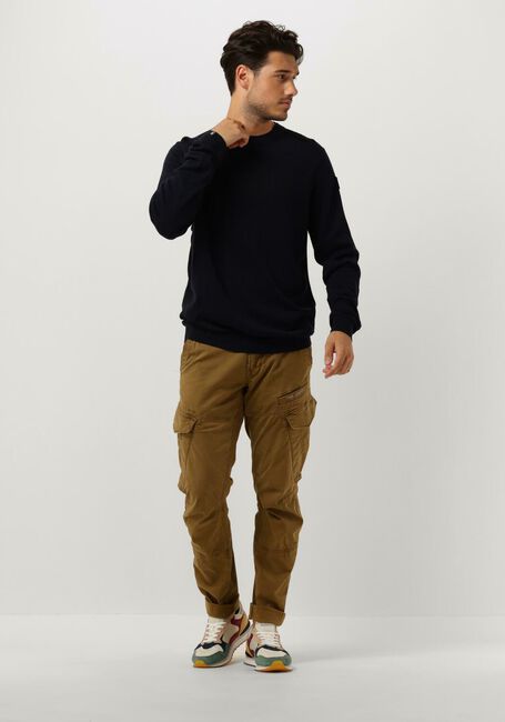 VANGUARD Pull CREWNECK COTTON MODAL Bleu foncé - large