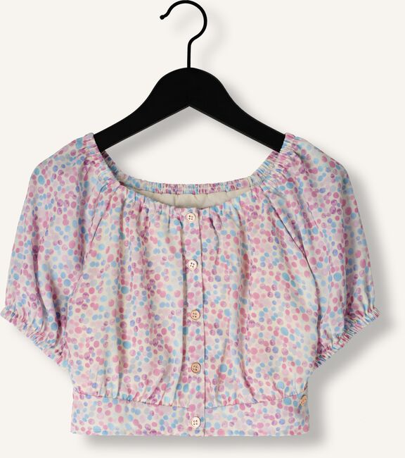 Blauwe NONO  TOMAS CROPPED BLOUSE Blauwe NONO  TOMAS CROPPED BLOUSE - large