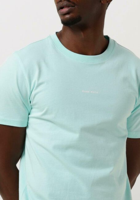 PURE PATH T-shirt TSHIRT WITH FRONT AND BACK PRINT en bleu - large