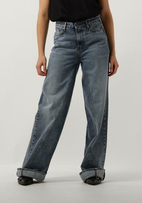 CO'COUTURE Wide jeans VIKA WIDE SEEM LONG JEANS Bleu foncé - large