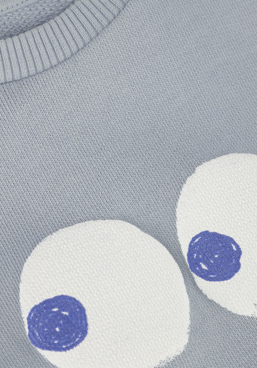 Blauwe SPROET & SPROUT T-shirt RAGLAN SWEATSHIRT SMILEY - large