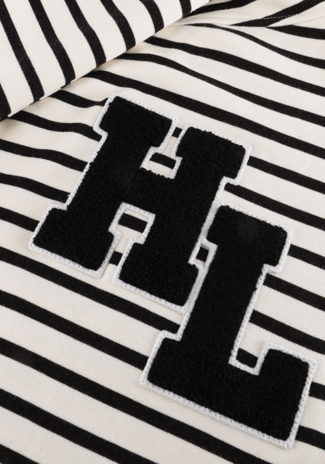 HAUTE L'AMITI&Eacute; Pull STRIPE APPLICATION SWEAT en multicolore - large