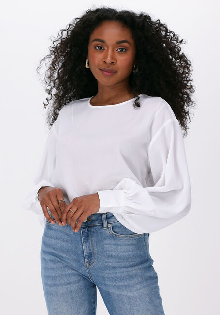 Witte JUST FEMALE  HELPFUL BLOUSE - large