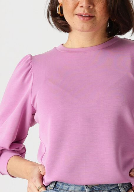 Roze SELECTED FEMME Trui SLFTENNY 3/4 SWEAT TOP - large