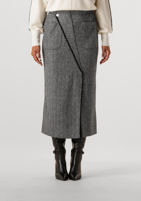 Grijze CAROLINE BISS Minirok 4721 - large