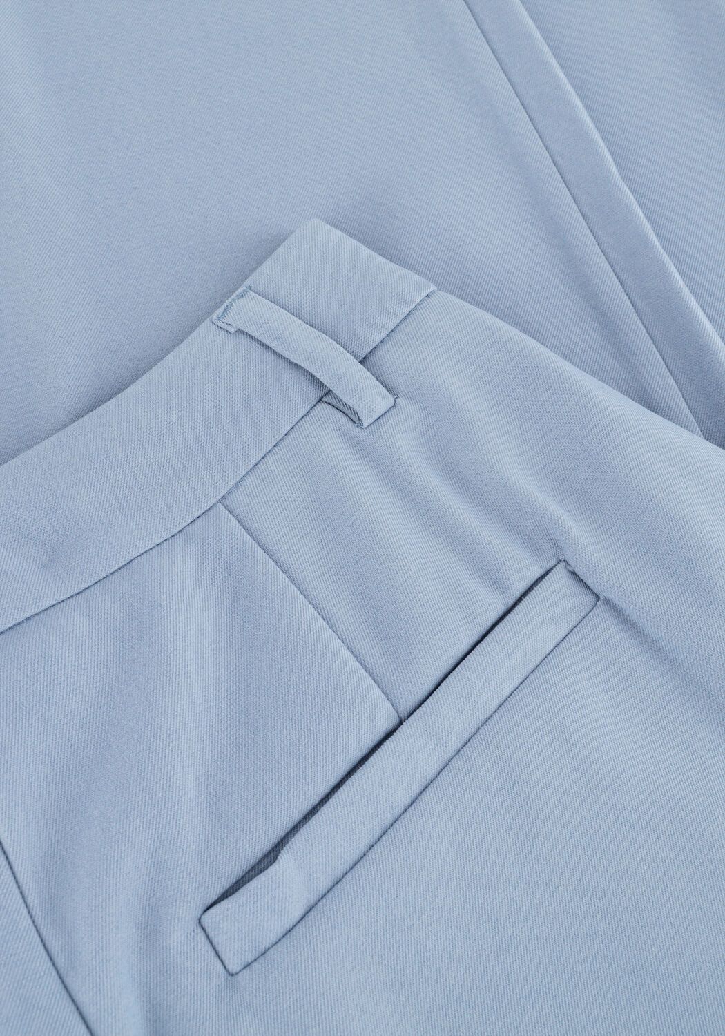 Blauwe MINUS Pantalon LIVINA STRAIGHT LEG PANT - large