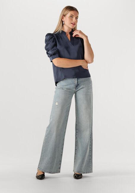 CIRCLE OF TRUST Wide jeans FABI DNM Bleu clair - large