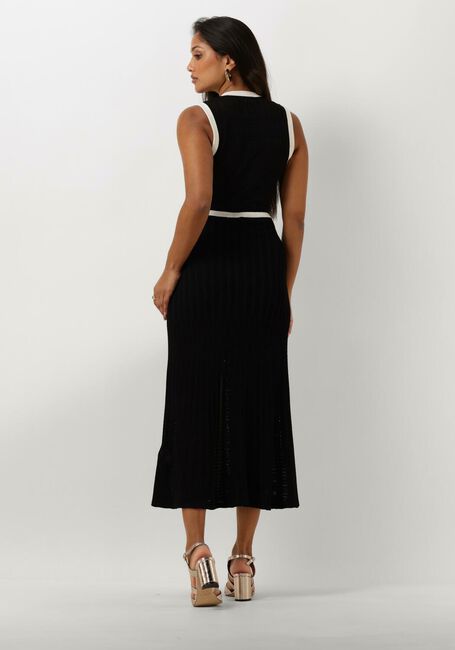 LIU JO Robe midi CREPE FANCY LADY DRESS en noir - large