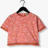 AMMEHOELA T-shirt AM-FRINGE-03 en rose