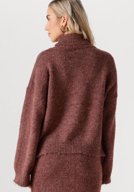 YDENCE Chandail KNITTED SWEATER DELIA en marron - large