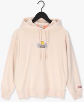 SCOTCH & SODA Chandail LOOSE-FIT HOODIE WITH GRAPHICS Rose clair