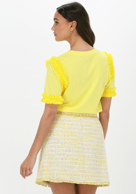 SILVIAN HEACH T-shirt T-SHIRT KANFU en jaune - large