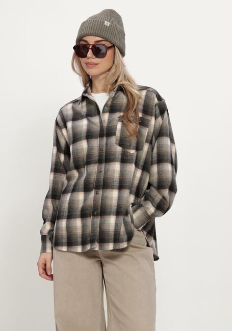 NEO NOIR DALMA FLANNEL CHECK SHIRT Blouses en vert - large