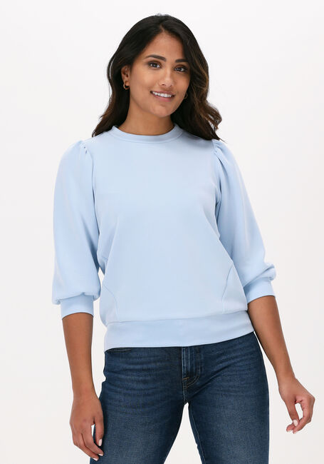 SELECTED FEMME Pull SLFTENNY 3/4 SWEAT TOP Bleu clair - large