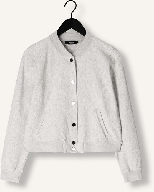 Lichtgrijze JANSEN AMSTERDAM Jack GOLDIE JASJE HVM 274 BOMBER LONG SLEEVE Lichtgrijze JANSEN AMSTERDAM Jack GOLDIE JASJE HVM 274 BOMBER LONG SLEEVE - large